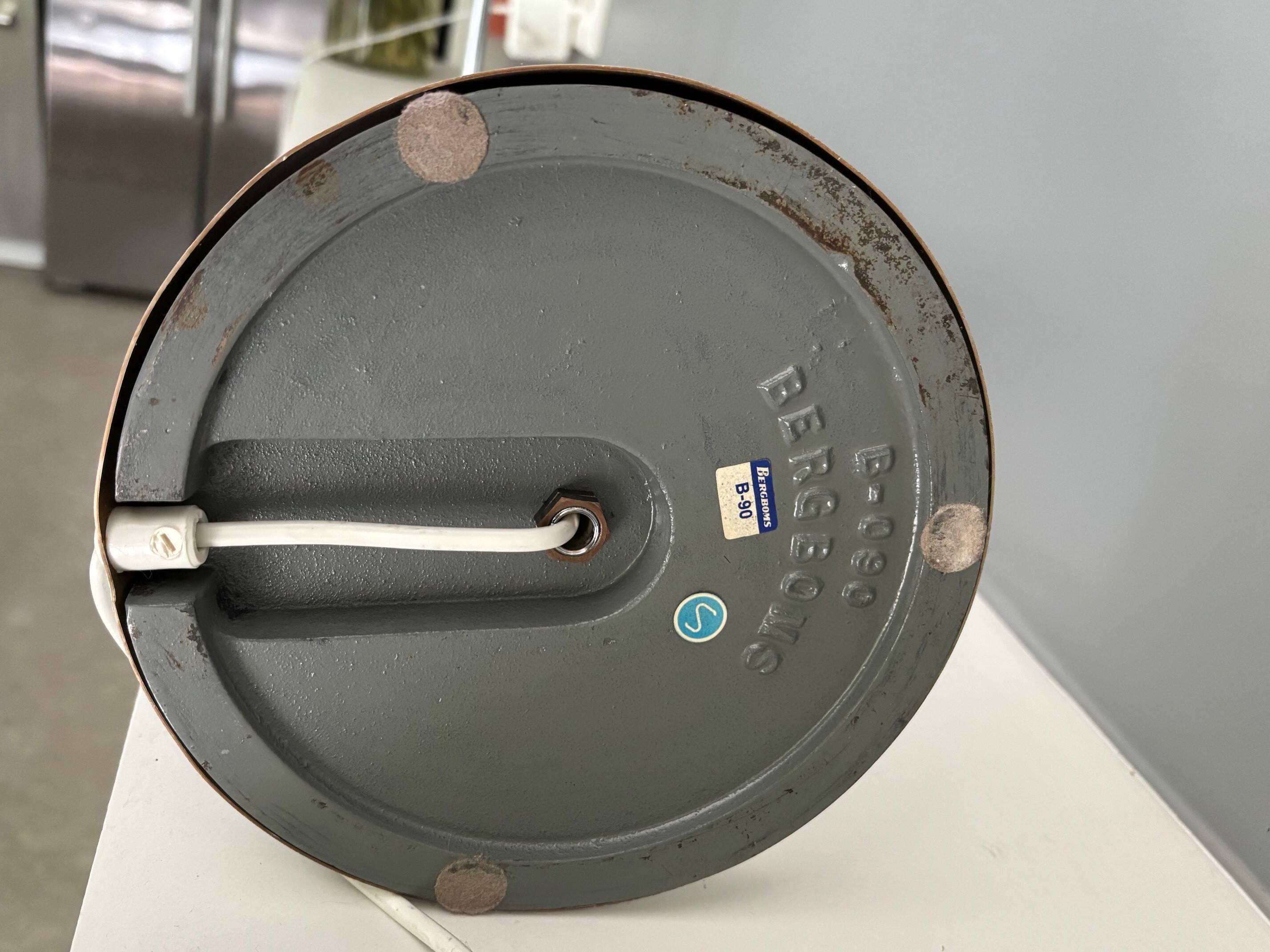 pair of Bergboms model B 090 articulated lamps - Sweden 70s/80s