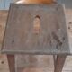 Tabouret d'atelier bois