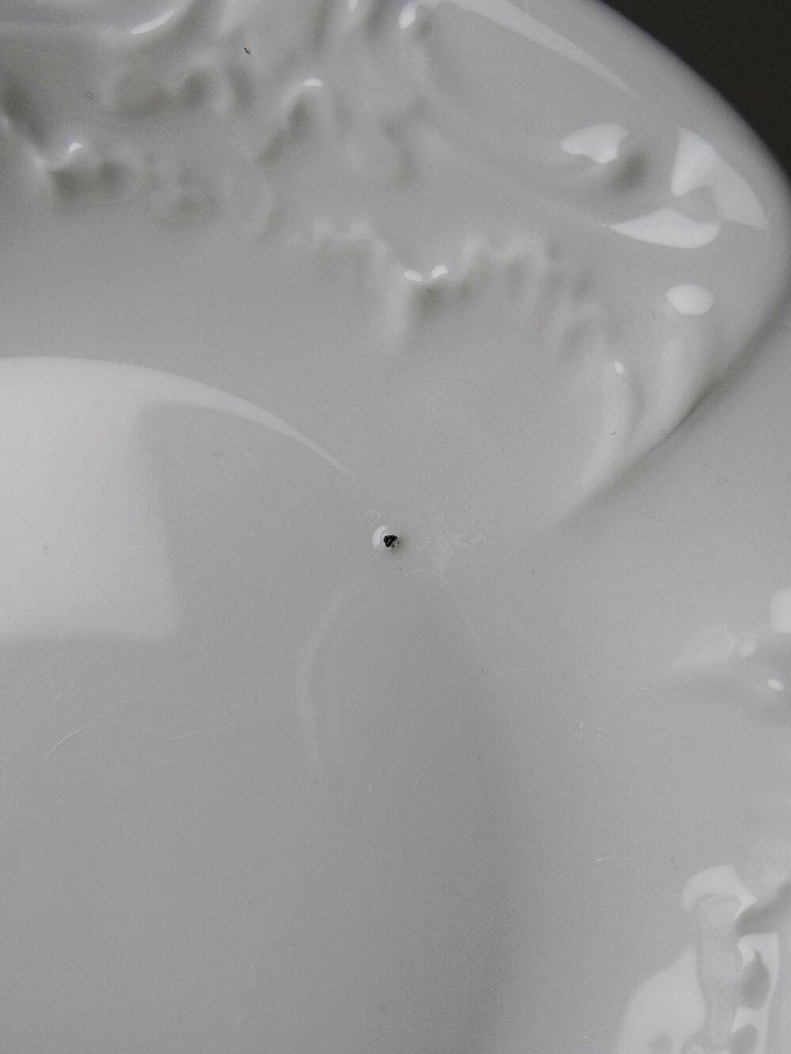 Dessert service Limoges L&Cie Lafarge 12 pieces white porcelain years