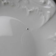 Dessert service Limoges L&Cie Lafarge 12 pieces white porcelain years