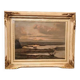 Landscape painting by Gino Romiti (Livorno 1881-1967)