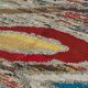 Tapis boho recyclé turc fait main 178 cm x 257 cm