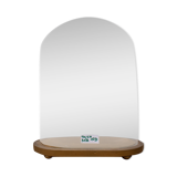 Antique glass globe 40.5 cm high