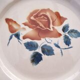 Set 6 flat plates Digoin Sarreguemines