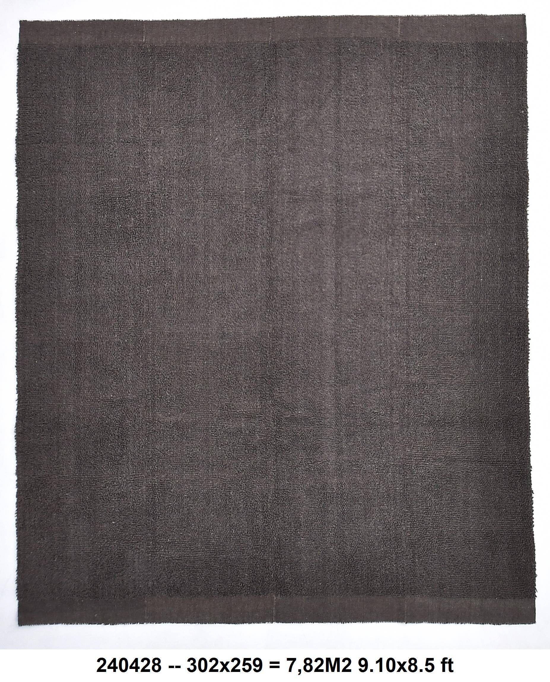 8x10 Rug For Living Room Brown Vintage Rug, 259x302Cm SK 240428 FREE SHIPPING