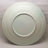 Large decorative plate decorations blue landscape diameter 40 cm