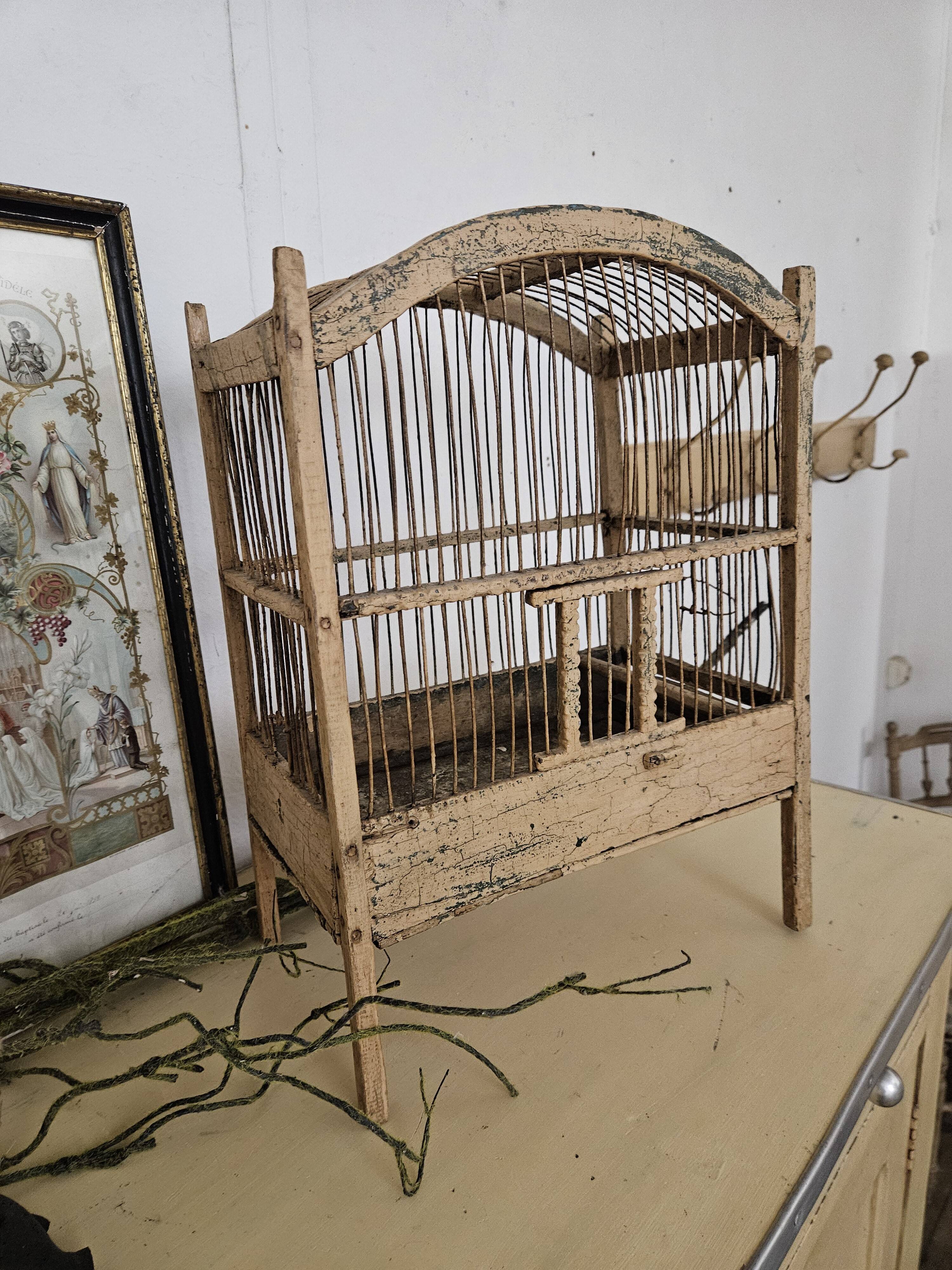Old birdcage
