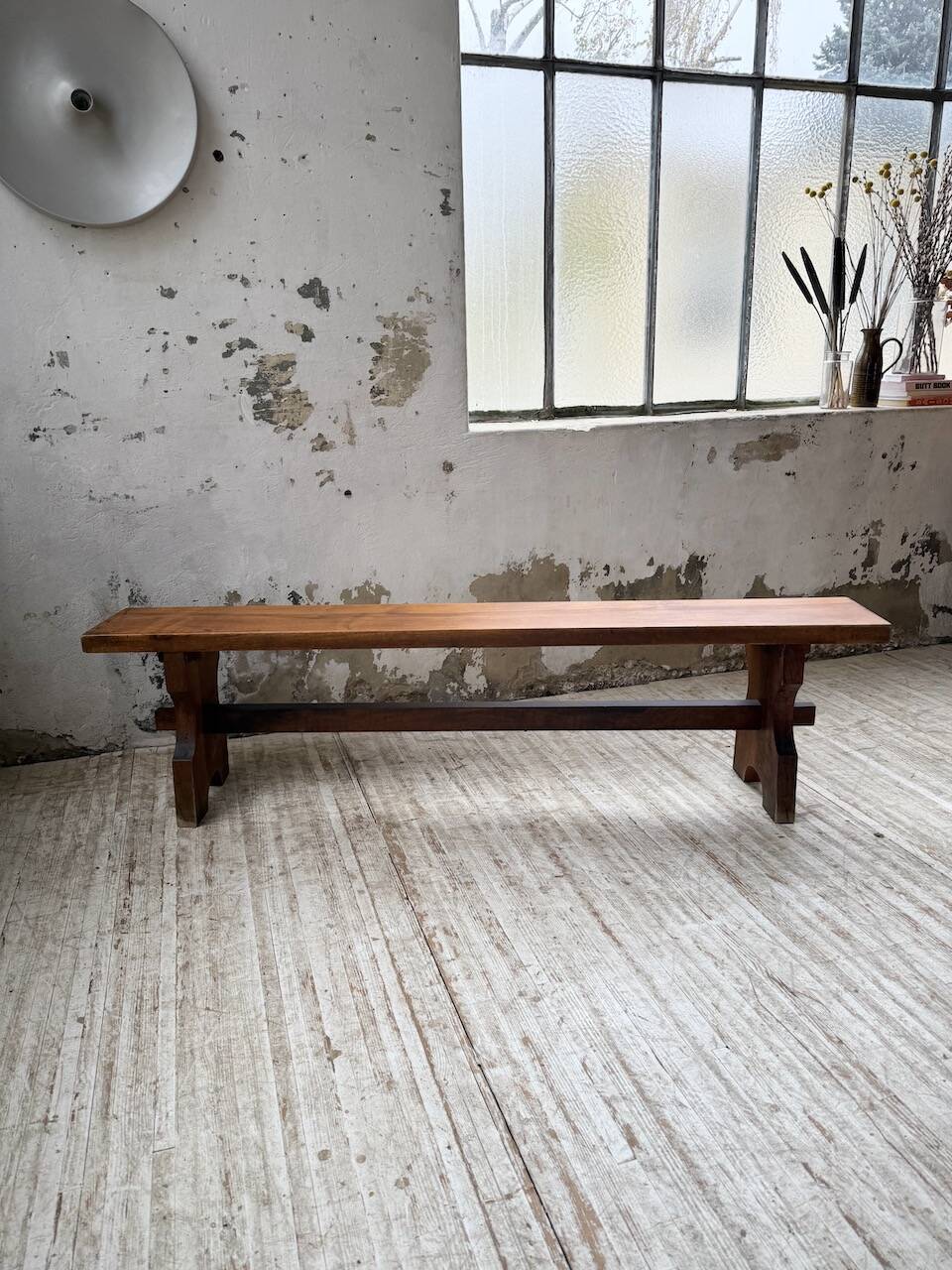 Walnut bench 1900 175cm