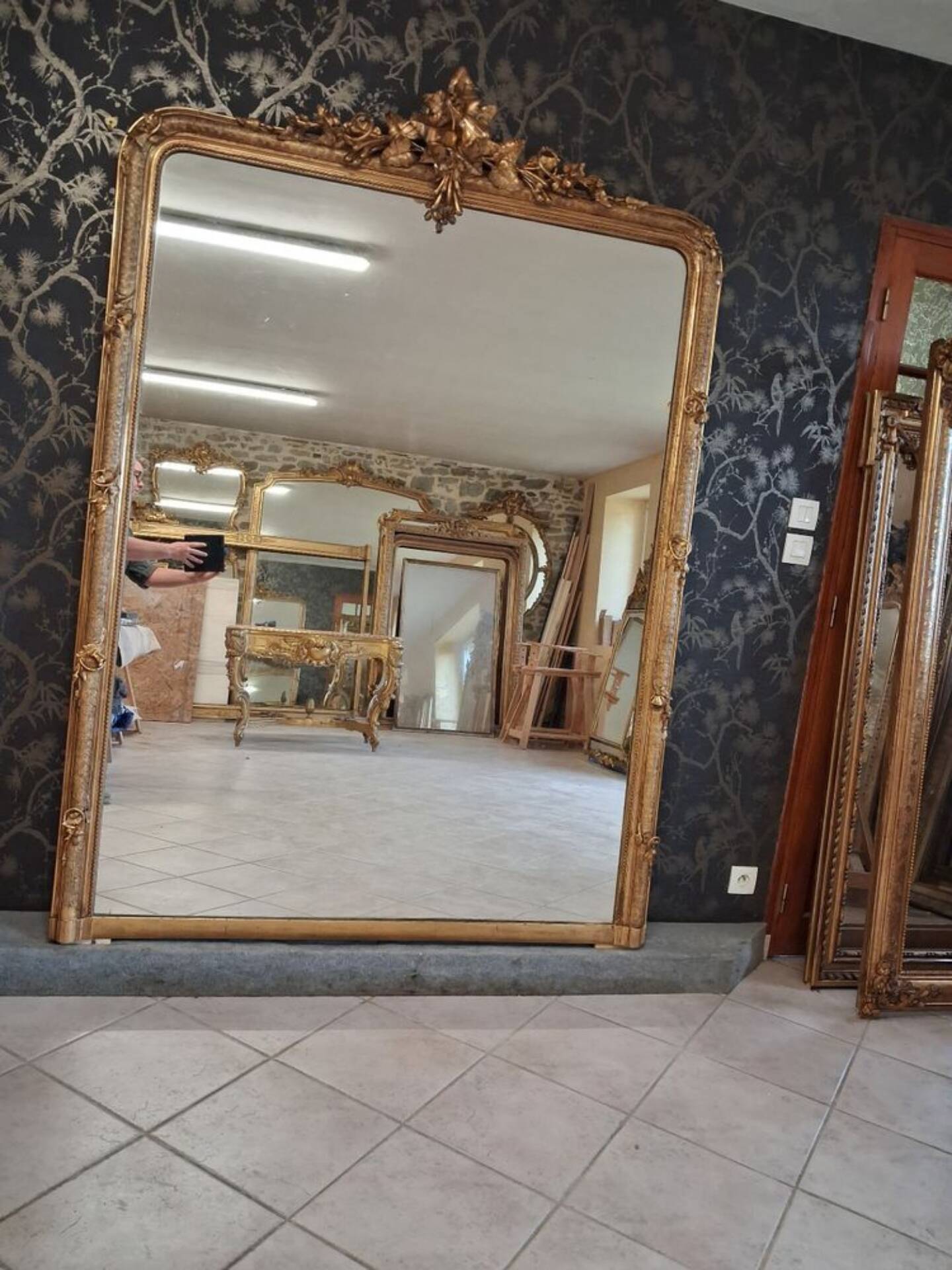 Napoleon III mirror 205 x 147