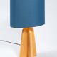 1980s wooden lamp