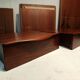 Chevets suspendus scandinaves palissandre