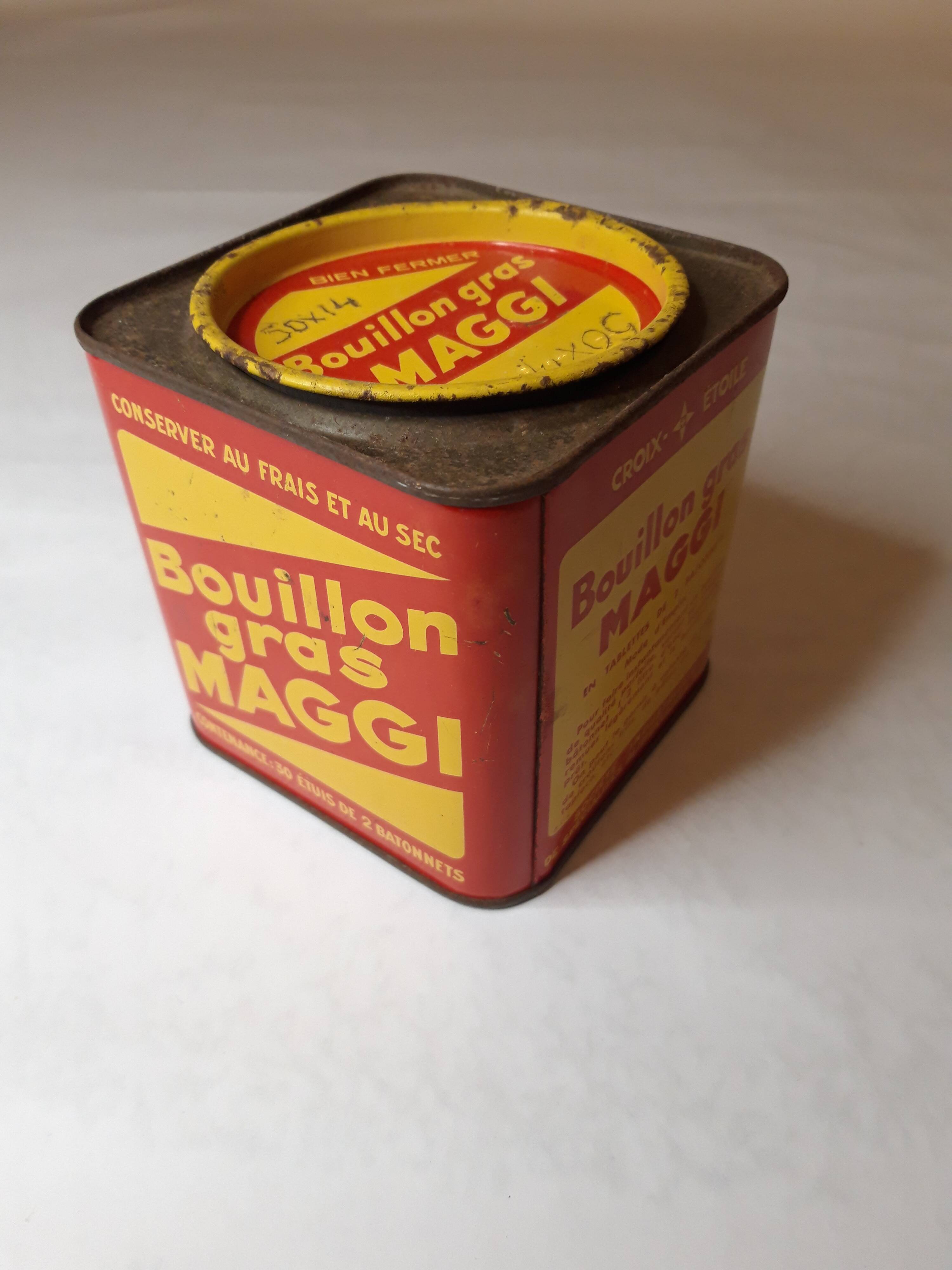 Boite bouillon gras maggi