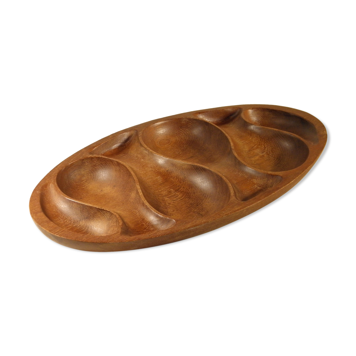 Teak aperitif tray 40 x 22