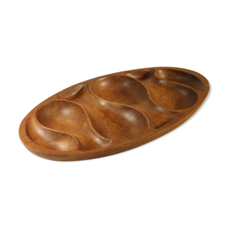 Teak aperitif tray 40 x 22