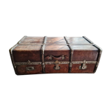 Leather trunk