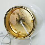 Italian art glass egg table lamp by Vetri Murano, 1970