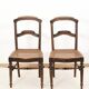 Cane bistro chairs