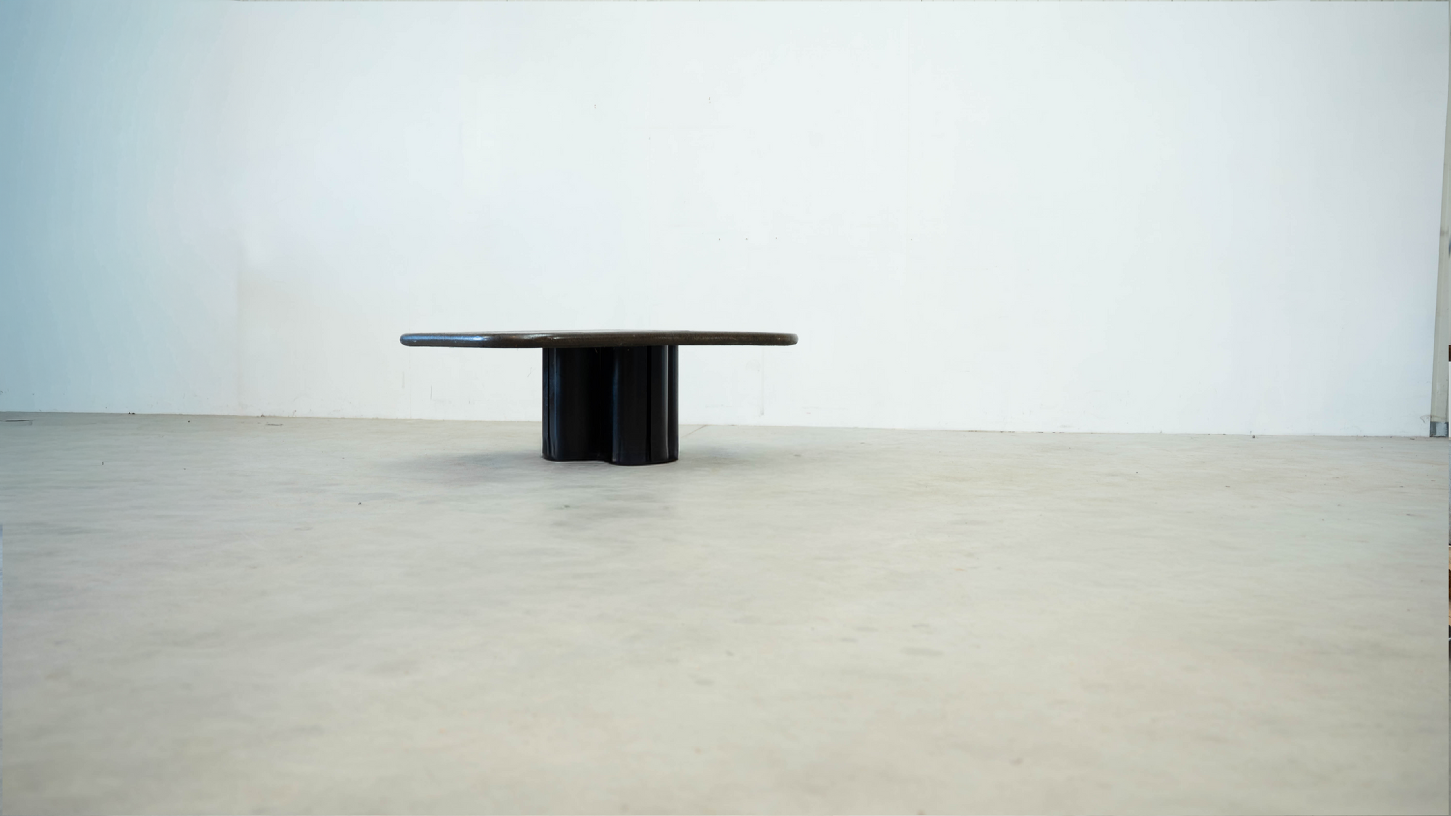 Mosaic stone coffee table by Marcus Kingma