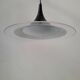Large Meblo Guzzini trumpet pendant light from the 70s