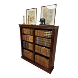 Antique open bookcase