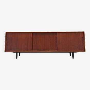 Buffet en teck, design danois, années 1970, production : Danemark