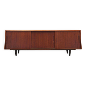 Buffet en teck, design danois, années 1970, production : Danemark