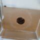 Vintage Guzzini lighter in plexiglass and chrome-plated metal – Space Age design