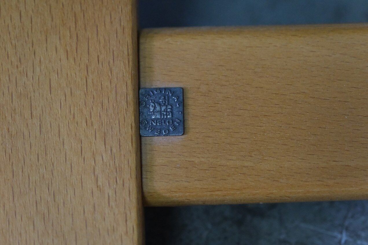 Swedish Leather Lounge Chair with Footrest by Ake Fribytter for Nelo Kroken, 1970s