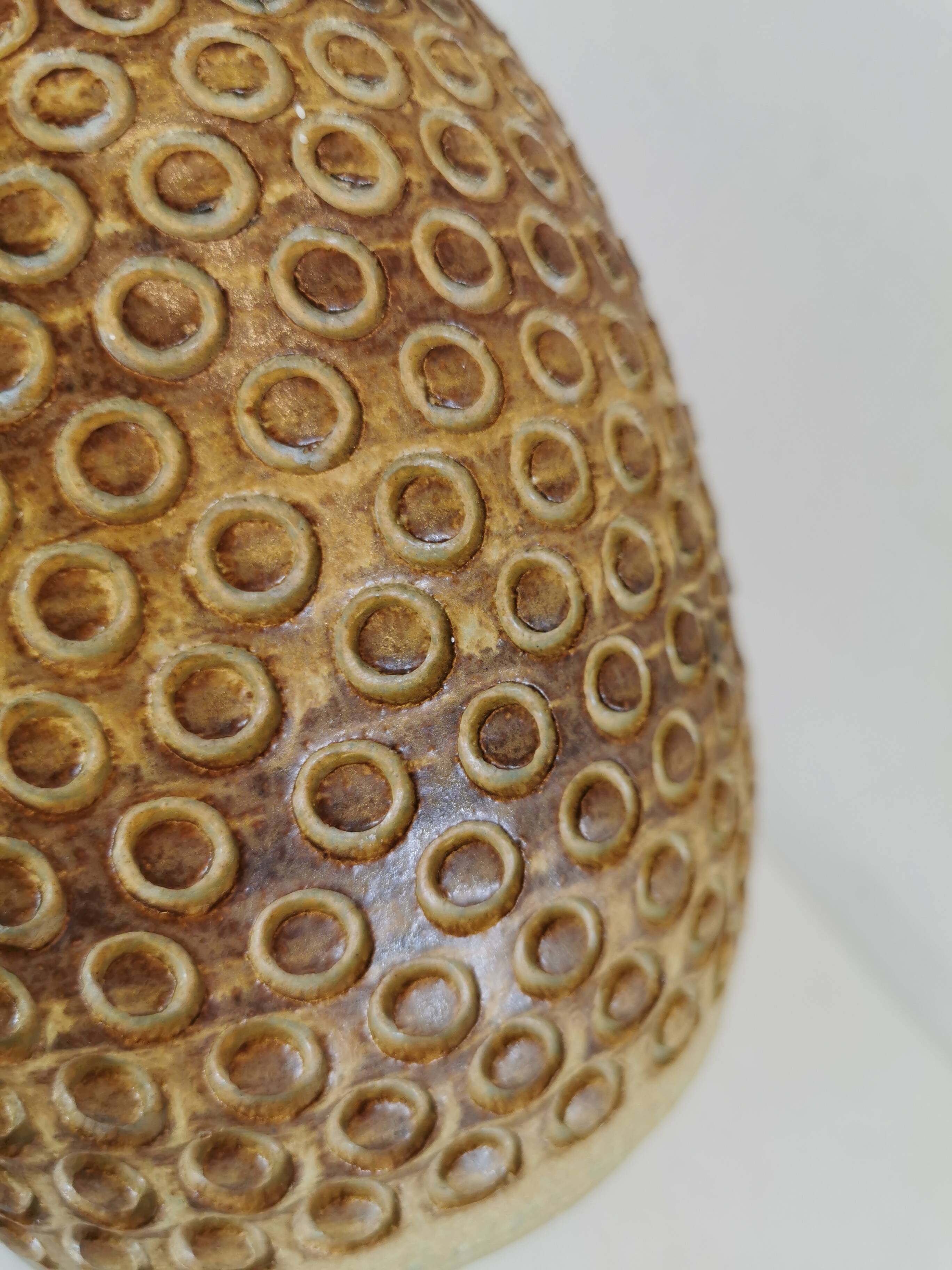 Ceramic table lamp from Danish company Søholm. Designed by Svend Hermansen (SH)