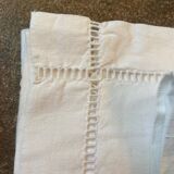 2 pillowcases embroidered “MD” monogram with Venice day