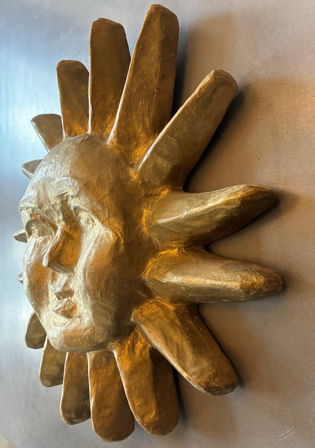 Paper mâché sun from the 1950s