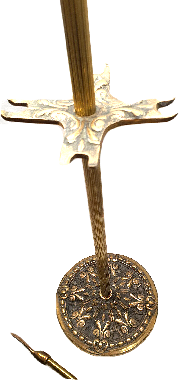 Bronze fireplace servant