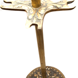 Bronze fireplace servant