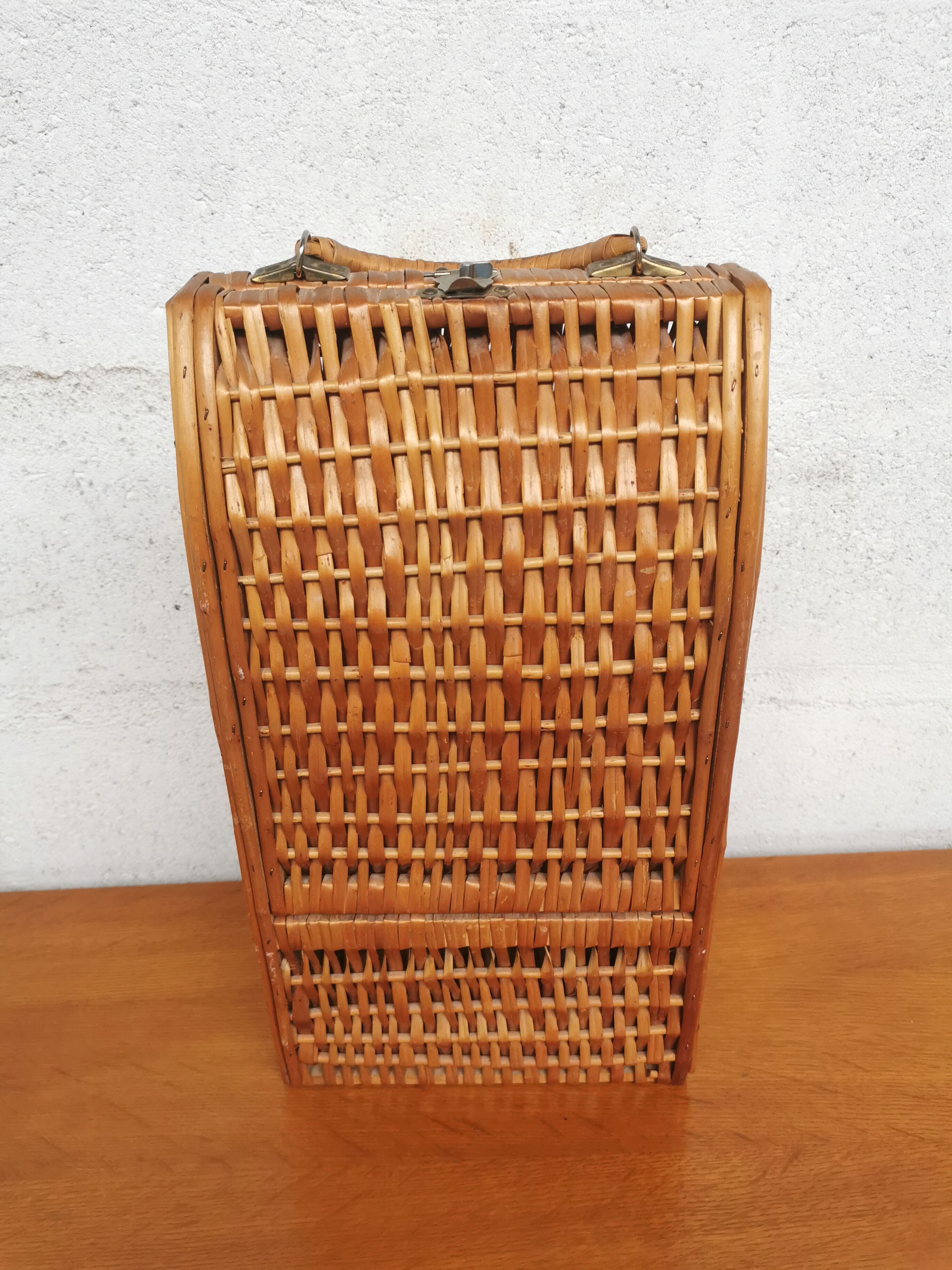 Wicker bottle basket 'Fauchon'