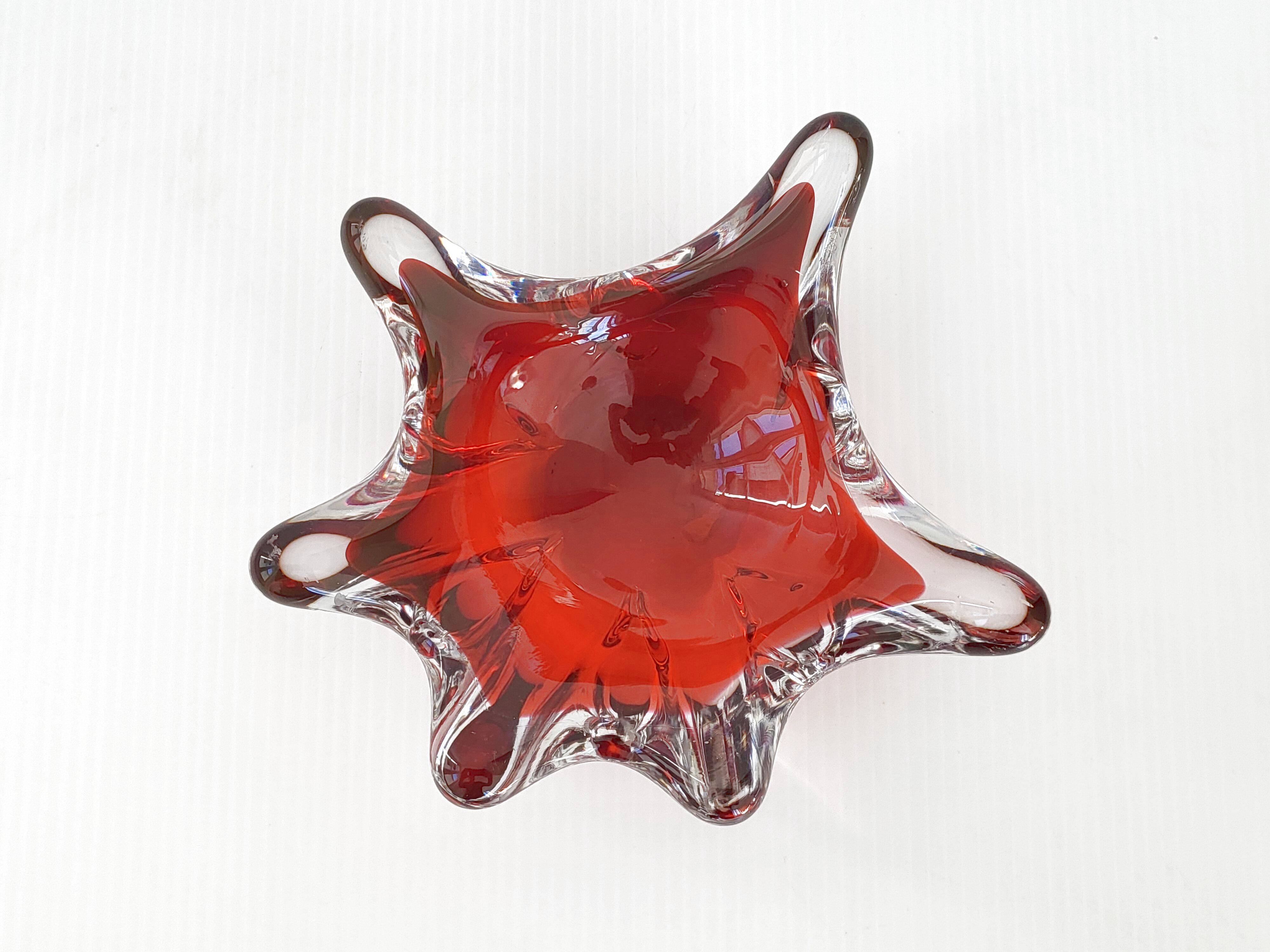 Vintage crystal pocket tray 1960