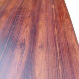 Vintage Scandinavian dining table from the 1960s, extendable, made of rosewood.