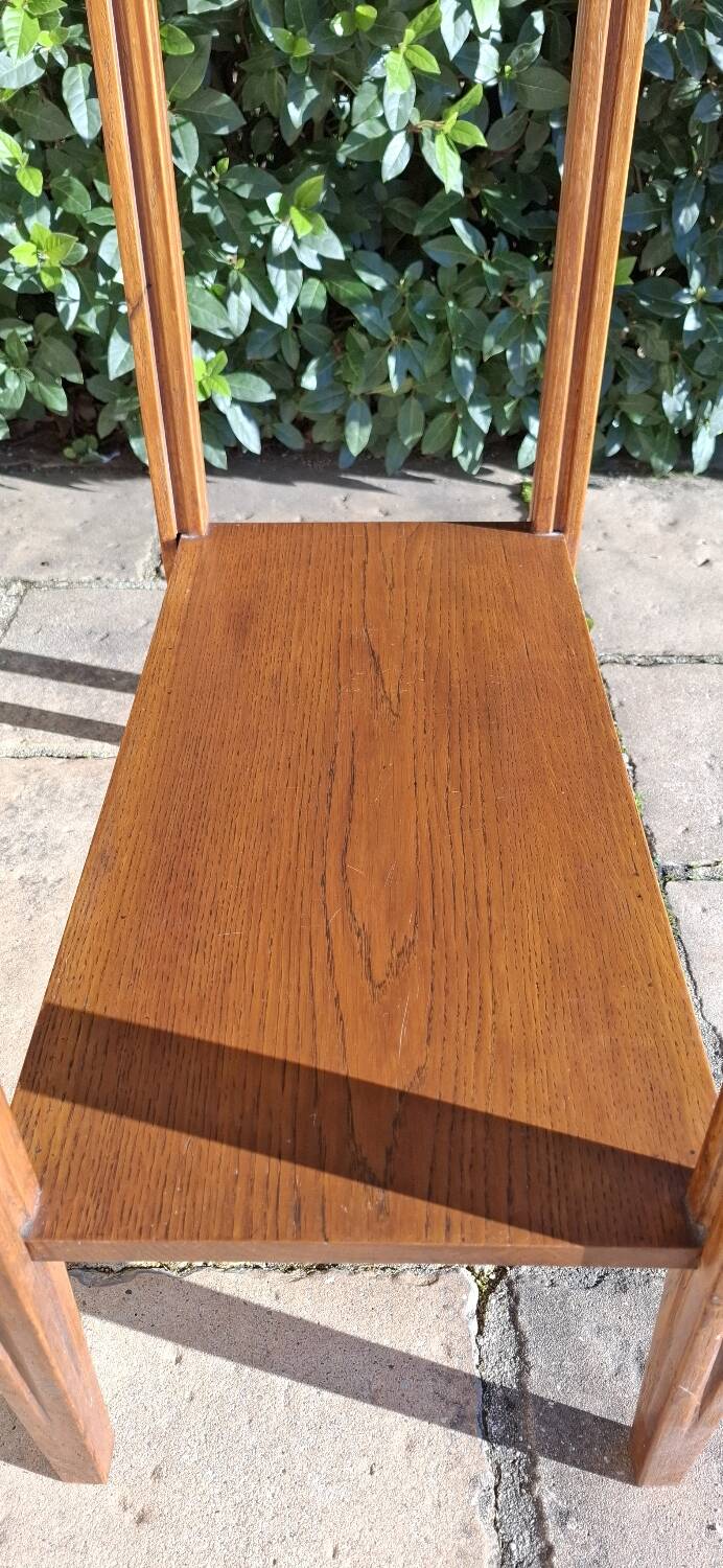 Oak side table