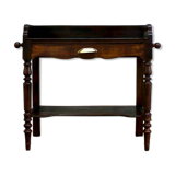 Solid wood serving cart