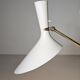 Carl Moore brass floor lamp for BAG Turgi, 1950s
