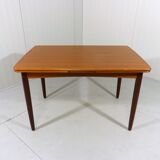 Danish teak extensible dining table, 1960’s