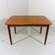 Table à manger extensible en teck danois, années 1960