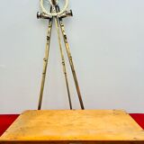 Naval Brass 3 arm full circular Protractor – USSR 1960