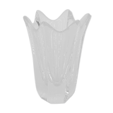 Vintage Scandinavian Crystal Vase Tulip by Jan Johansson for Orrefors, 1970s