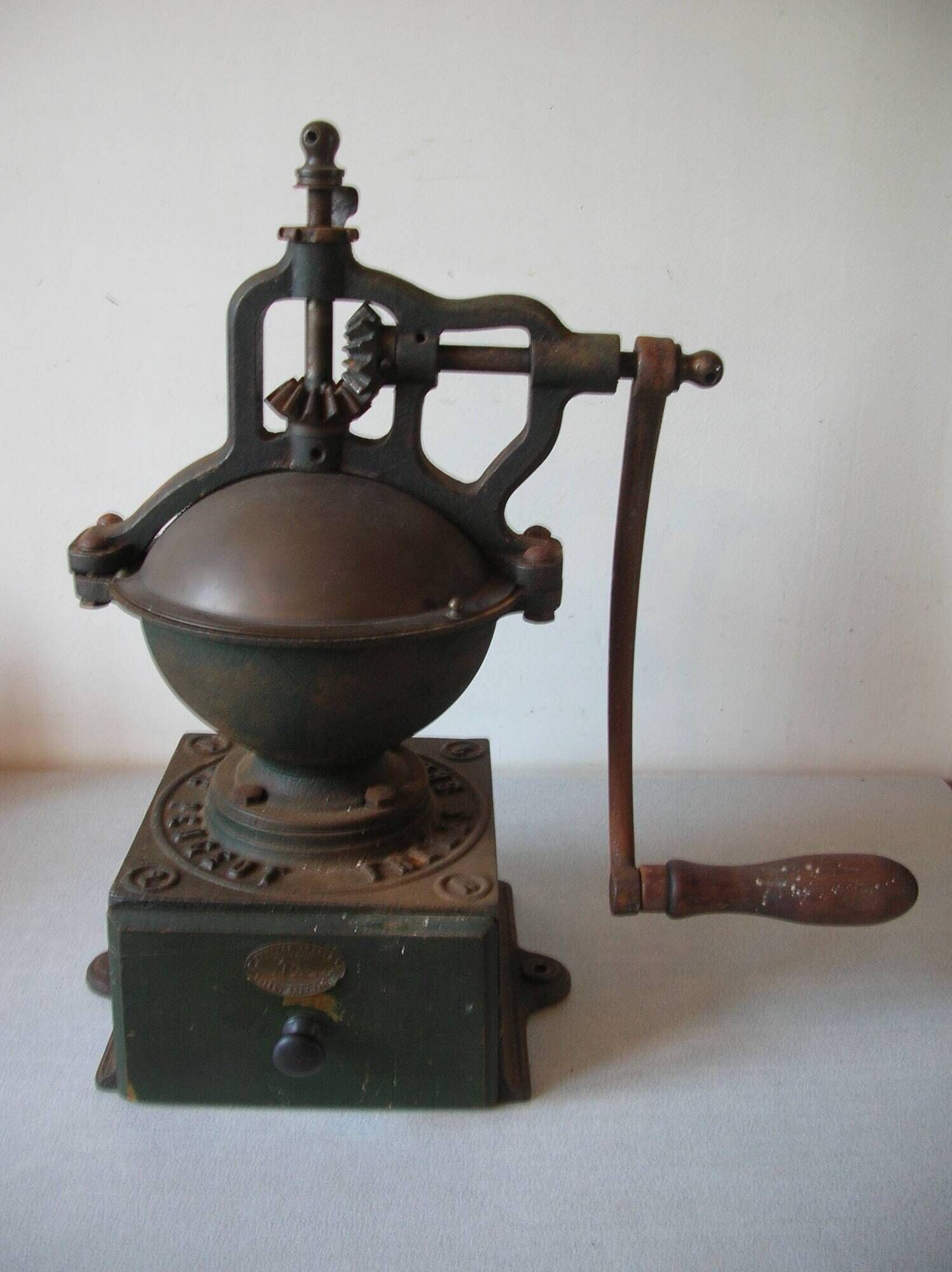 Batteur électrique Vintage Peugeot Frères - Avec Bol Et Mixeur Plongeant - Occasion Fonctionnel