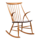Scandinavian rocking chair by Illum Wikkelso model IW3