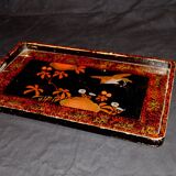 Chinese lacquered wooden tray, early 20th century