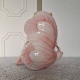 Vase papillon en céramique vernissée italienne