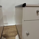 Pair of 70s tulip bedside tables