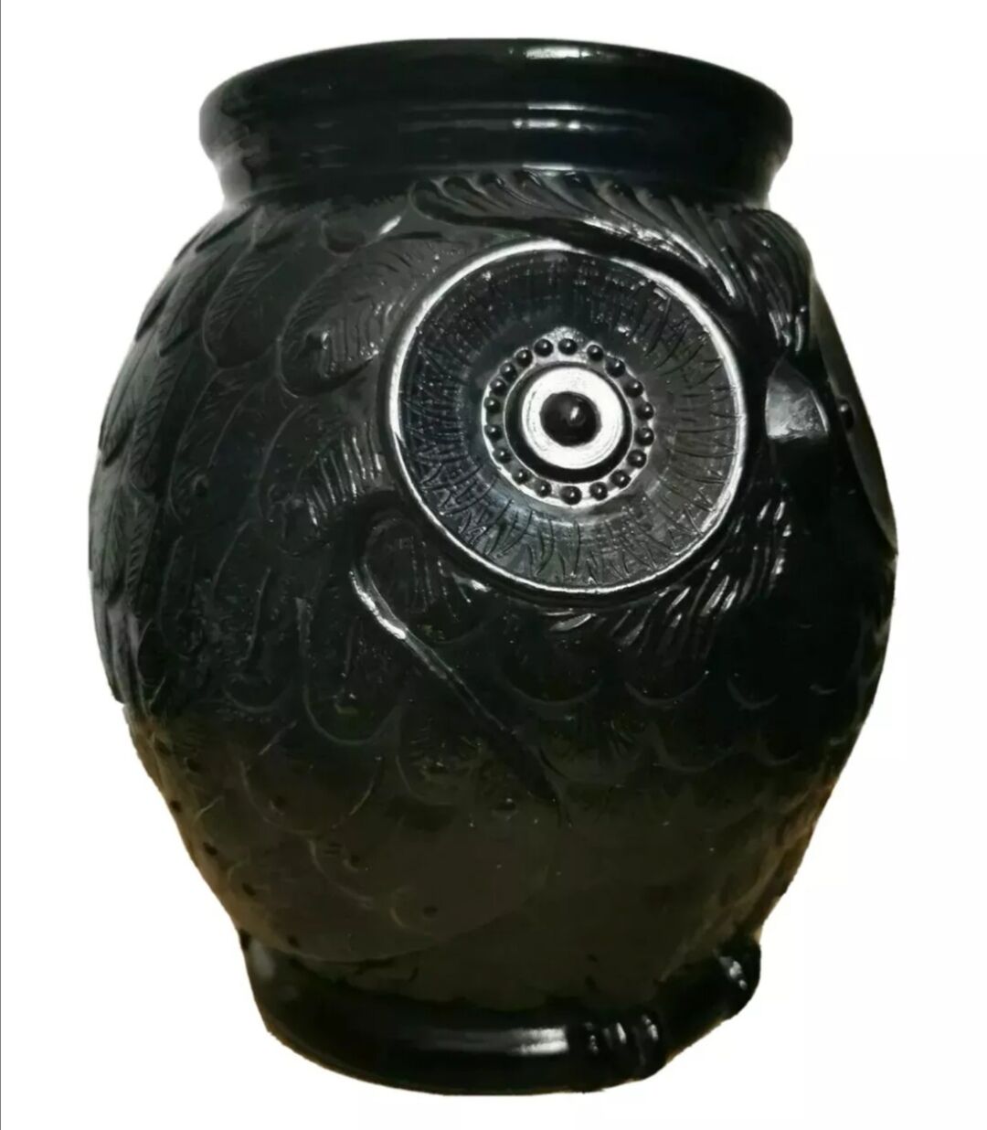Vintage owl vase