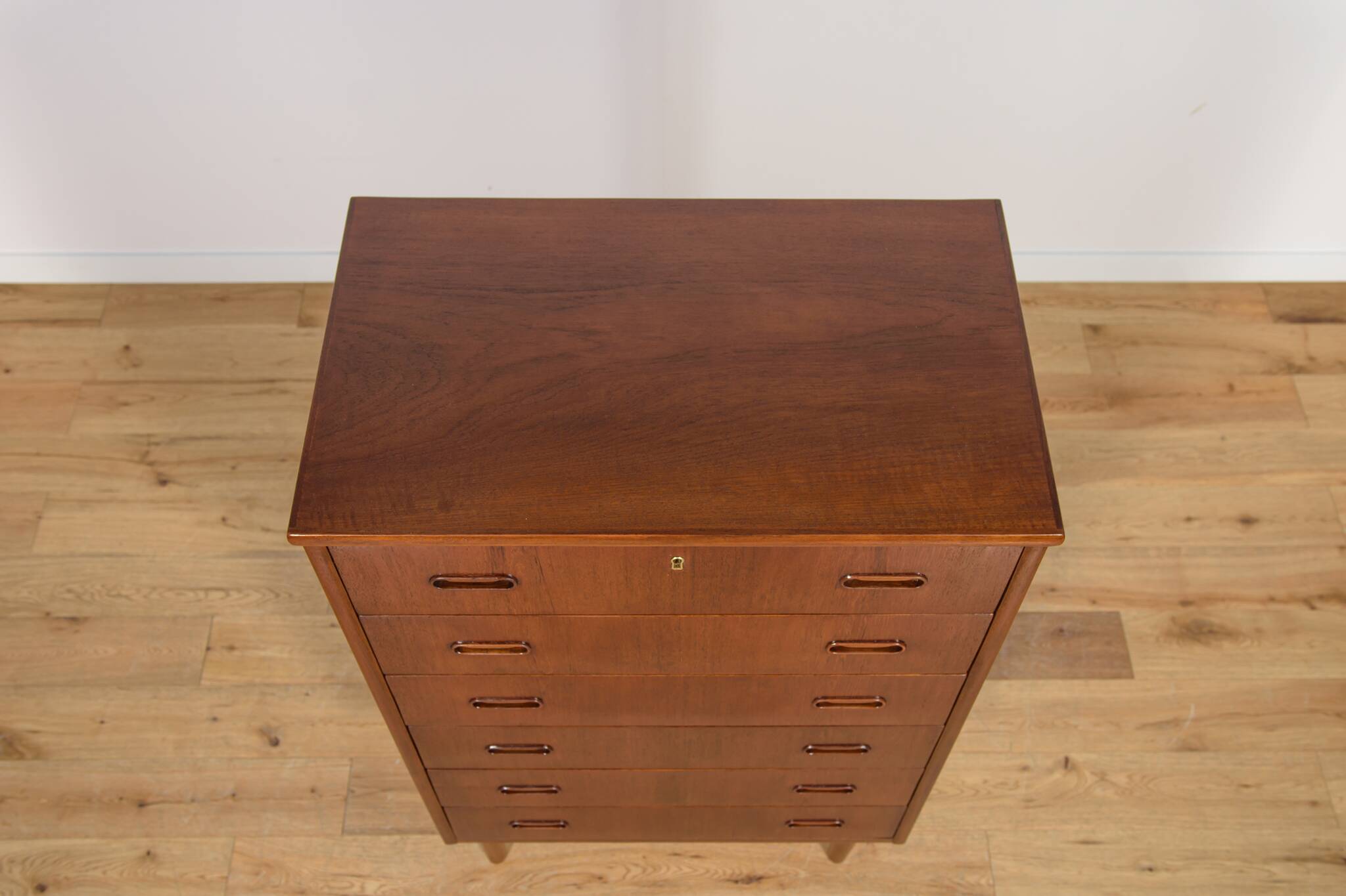 Commode en teck du milieu du siècle, Danemark, années 1960